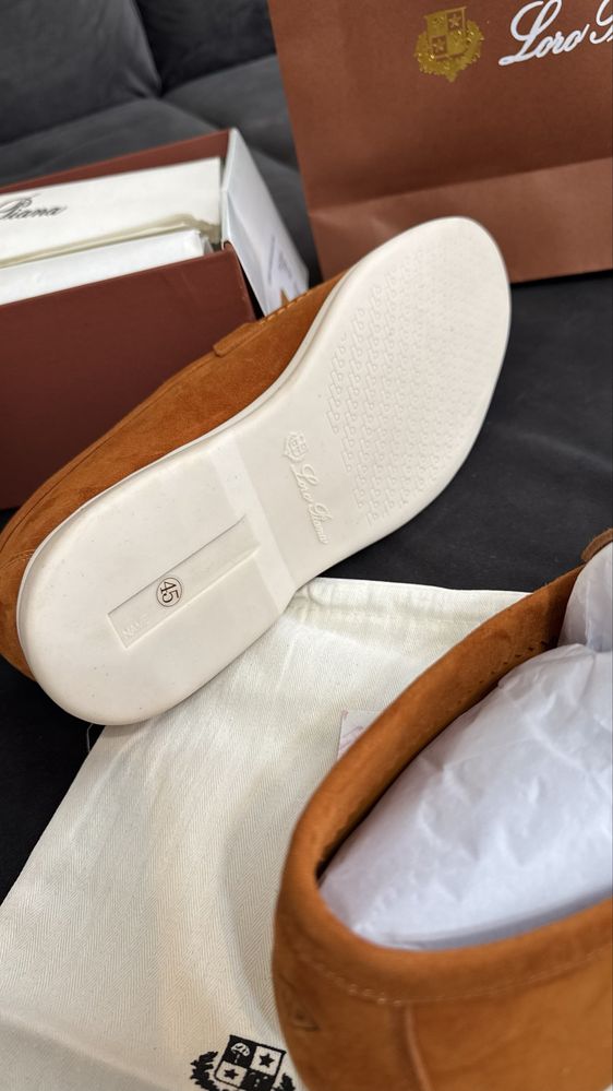 Mocasini LP Summer Walk - size 43,44/piele naturala/video(Zegna,TODS)