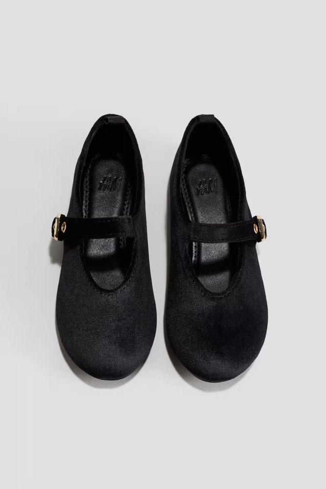 Детские черные туфли балетки для девочек Mary Jane H&M Англия 29 30 31