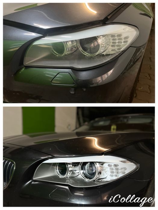 Reconditionare condens/ sticle/ TMS/ faruri bmw seria 5 F10 F11