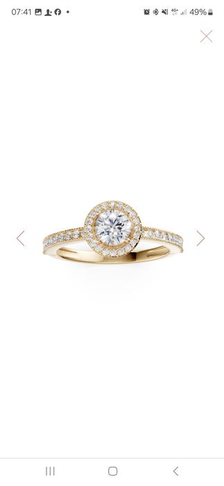 Vând inel de logodnă Teilor  aur 14K – elegant și deosebit