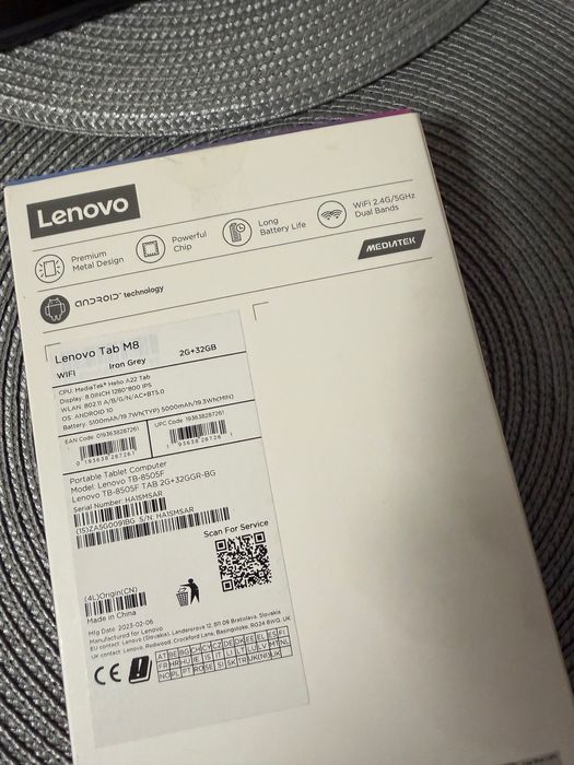 Таблет Lenovo TB8505-F