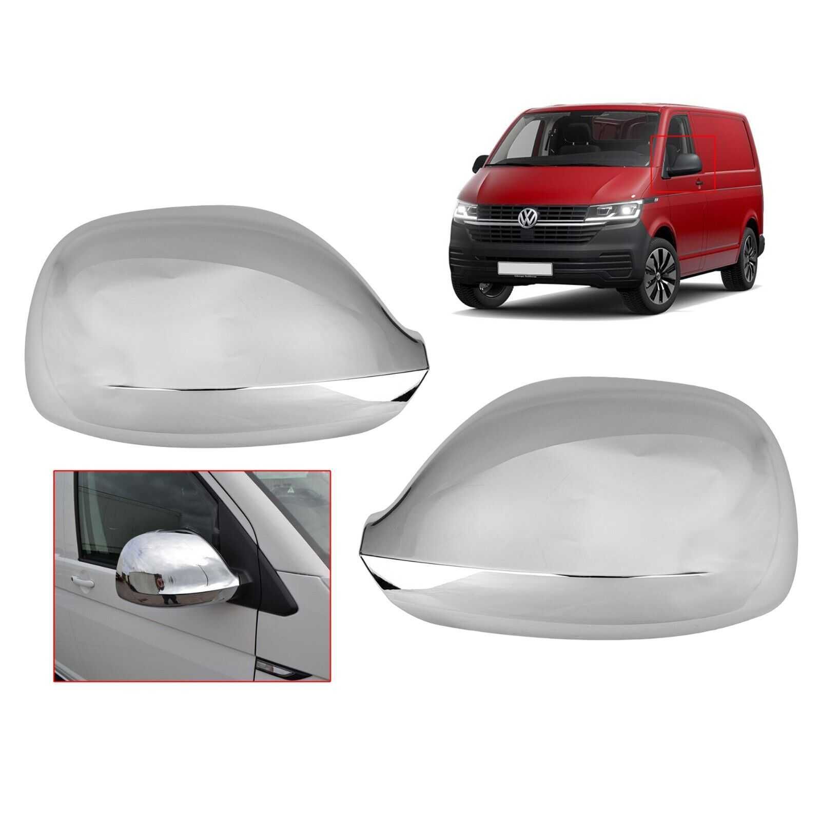 Хромирани Капаци за Огледала Volkswagen T6 2010 - 2022 / Фолксваген Т6