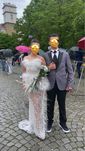 Прелестна, дизайнерска бяла рокля