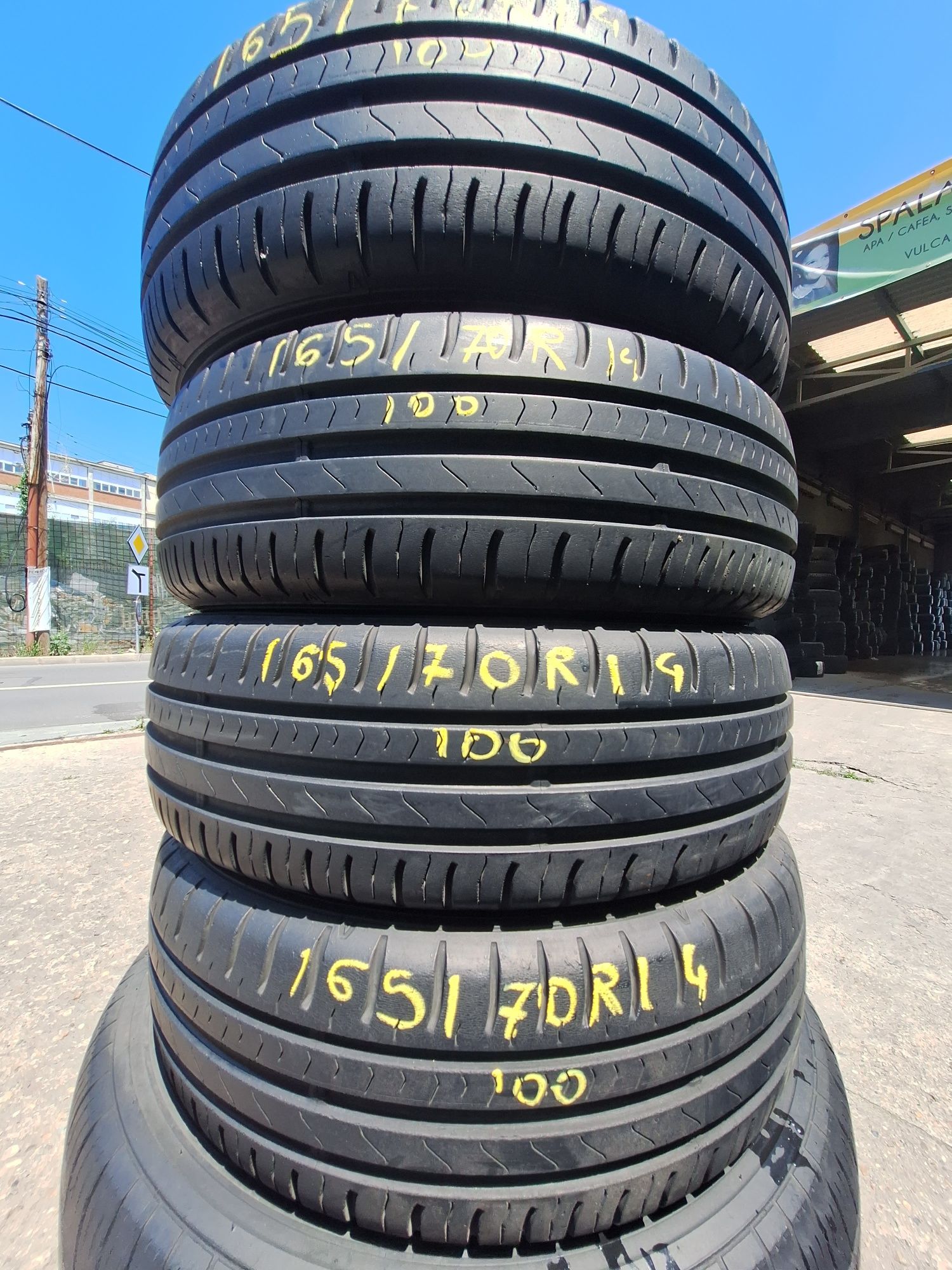 4 anvelope vara 165/70r14 Falken Montaj Gratuit
