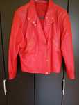 Geaca piele dama vintage