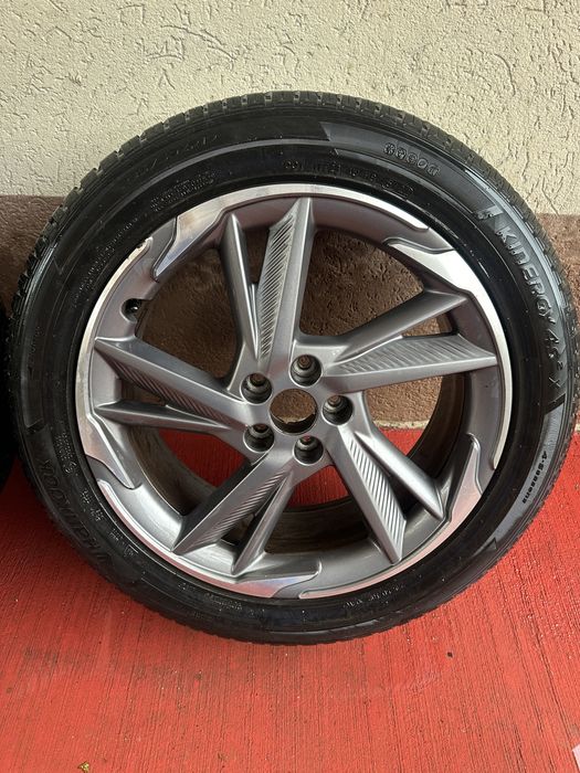 Jante Ds7, peugeot, citroen, 235 50 R19 cu anvelope Hankook All season