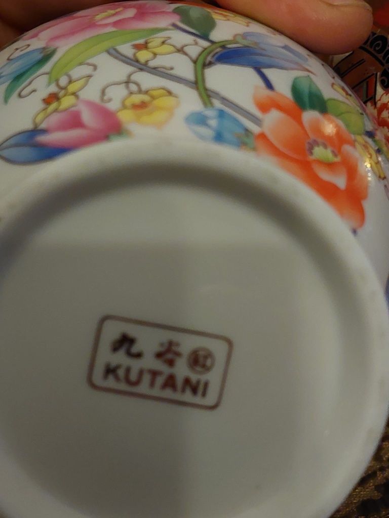Amfore ceramică japoneza Kutani