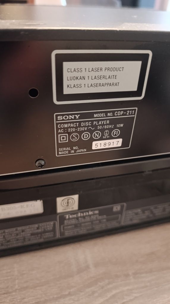 CD Player Sony CDP-211