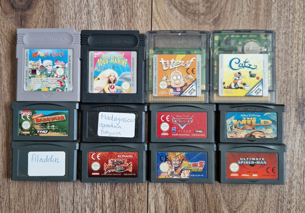 Casete Gameboy Nintendo