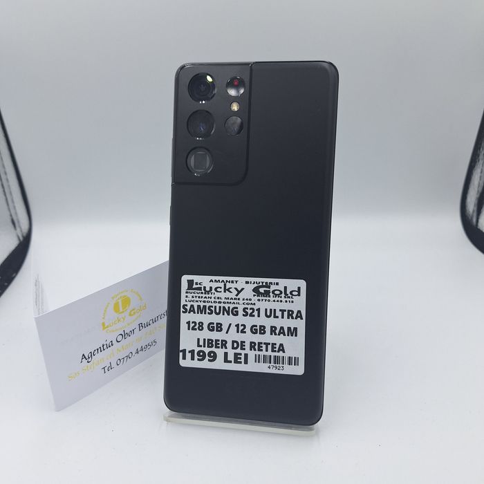 Samsung s21 Ultra 128 GB 12 GB RAM factura garanție #47923