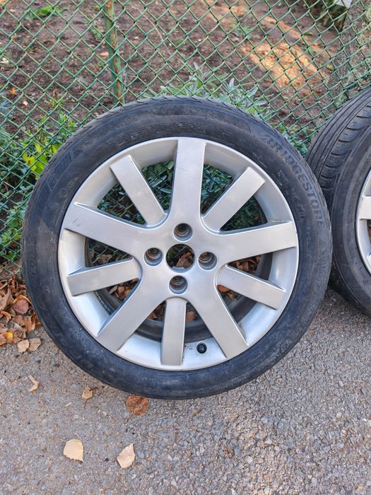 Пежо Peugeot оригинални джанти 17" 7J 4X108 ET26 летни гуми 225x45x17