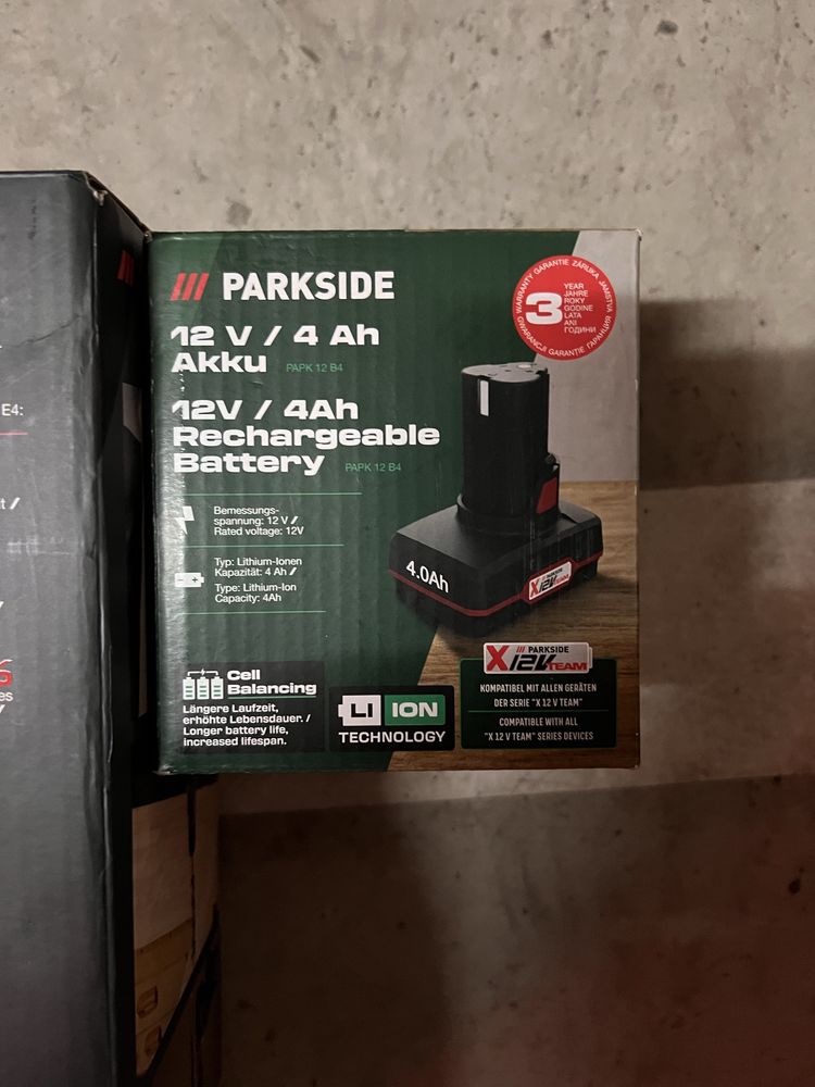 Parkside винторерт + подарък батерия