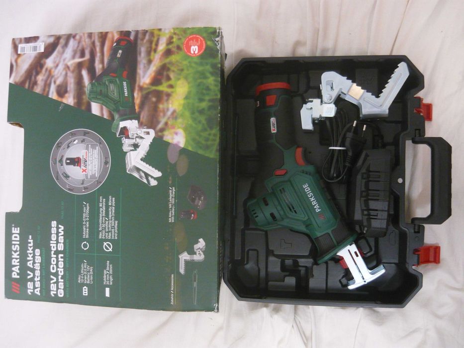 Pistol impact prezoane NOU Parkside negru pe acumulator 12V (separat)