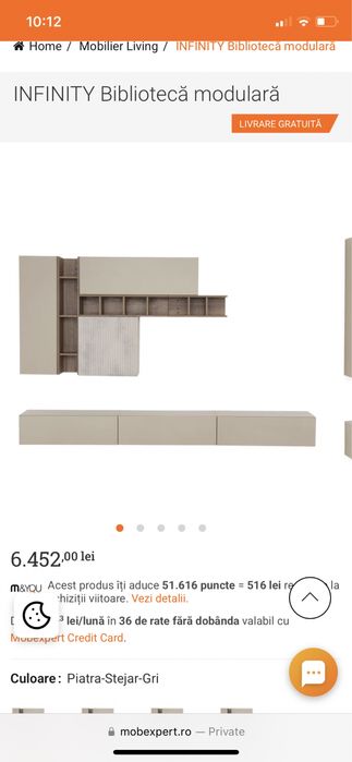 Mobilier nou  living Mobexpert