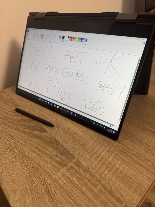 DELL PRO ART OLED 4K TouchScren i7-1165 X360 GPU 4GB Display15  Editar