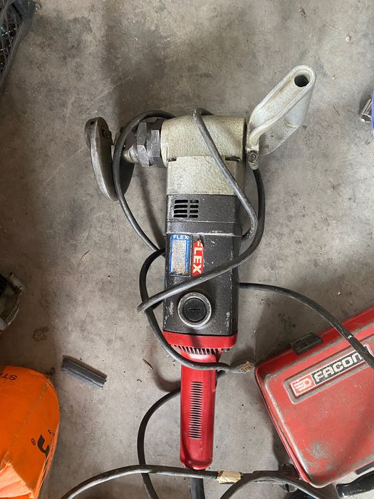 Foarfecă tablă industrială flex și fein