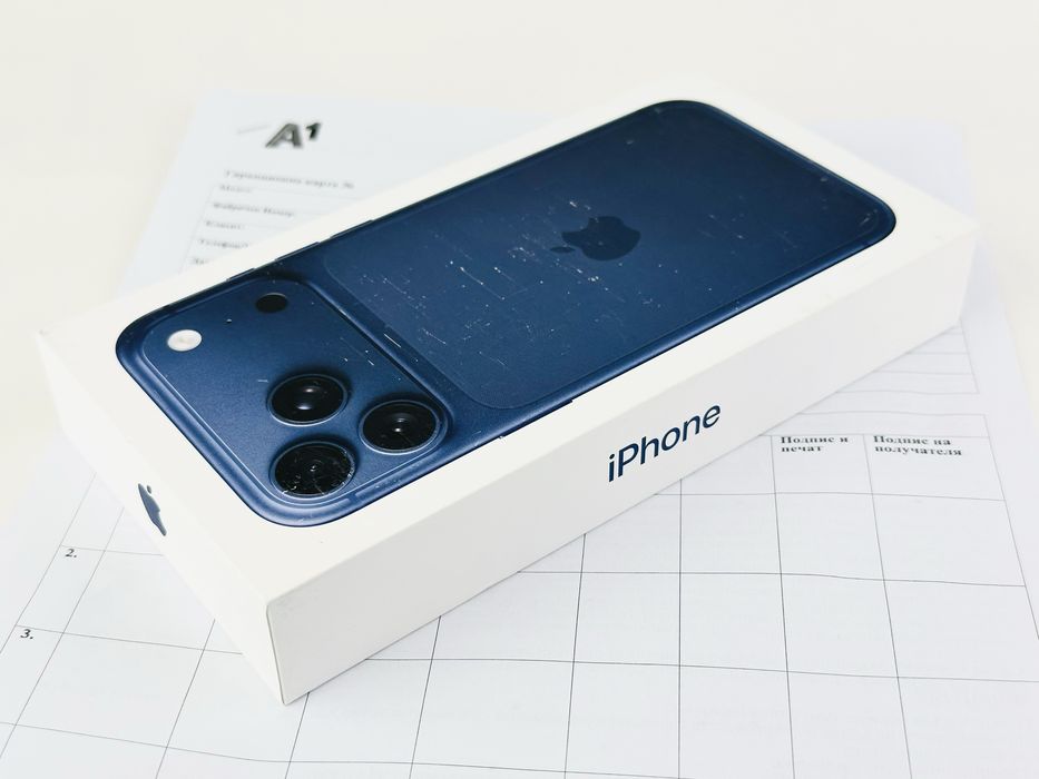НАЛИЧЕН! Apple iPhone 17 Pro Max 2TB Deep Blue 2г. Гаранция!