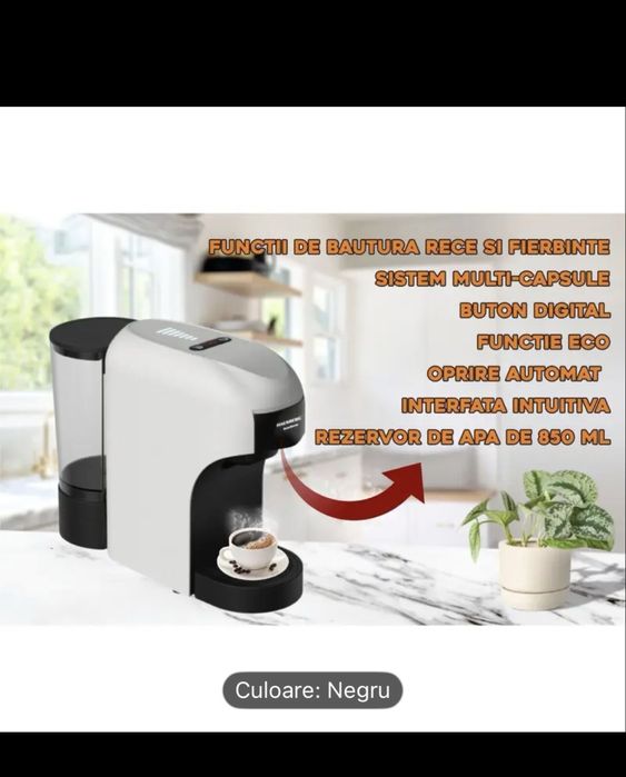 espressor Hausberg HB-3735AB, nou,