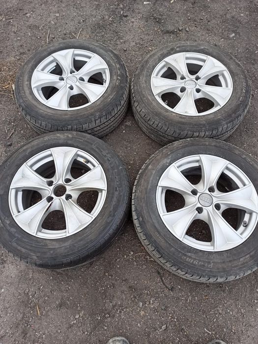 Диски с резиной ауди 80 б4