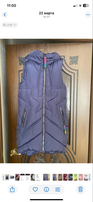 Продам новую женскую безрукавку