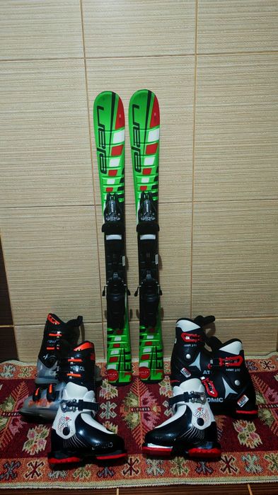 Set schiuri 100 elan -clapari ski