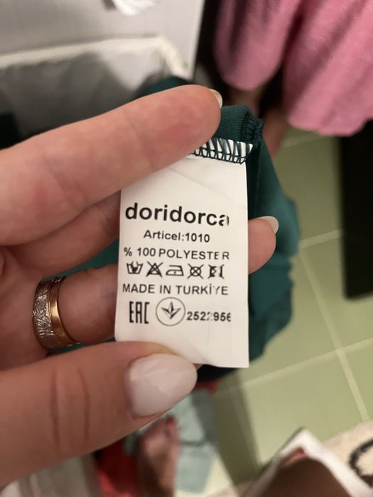 Rochie dama verde smarald, marime 48-50