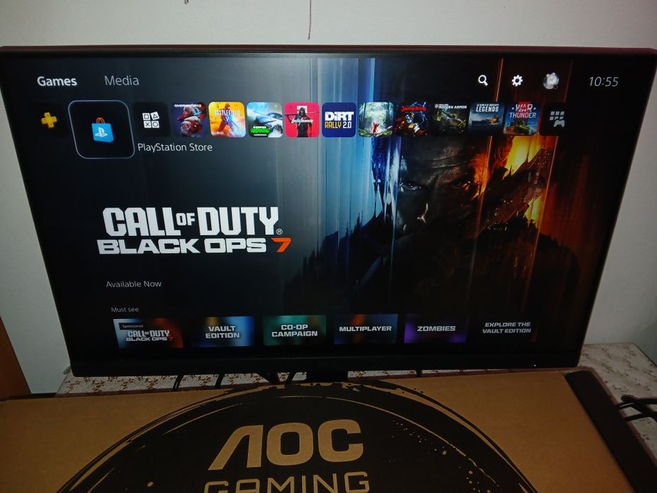 Monitor Gaming AOC, 23.8", IPS, FHD, 180Hz, 1ms, 0.5ms, HDR10, Flicker