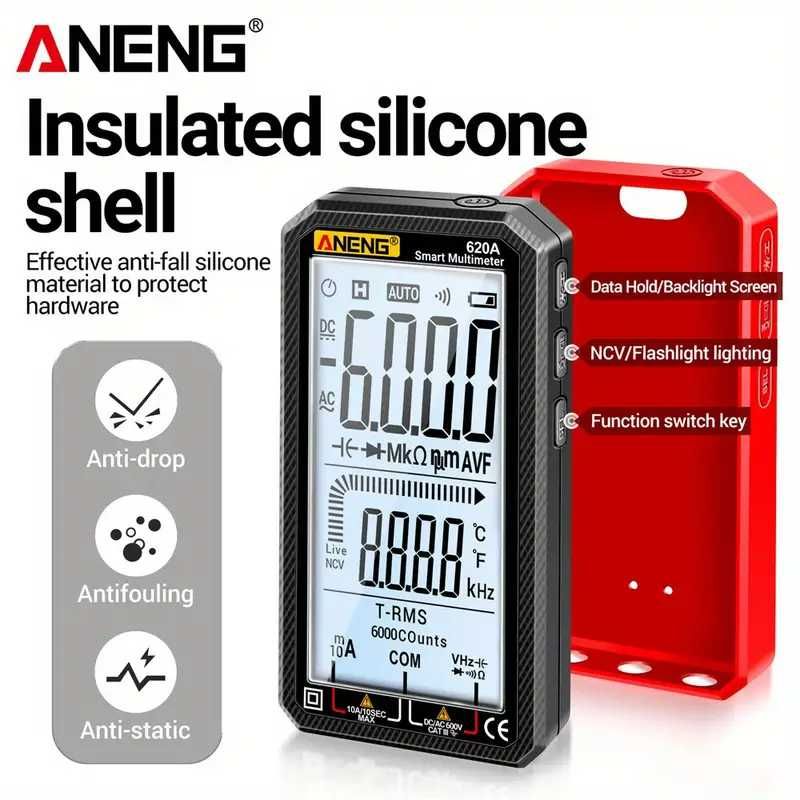 Дигитален мултиметър ANENG 620A, True RMS