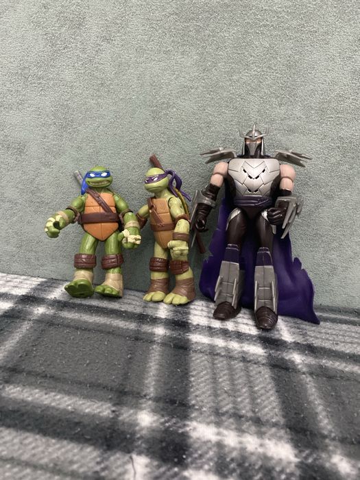 Продаю TMNT 2012 фигурки — Лео, Донни и Шреддер, супер цена!