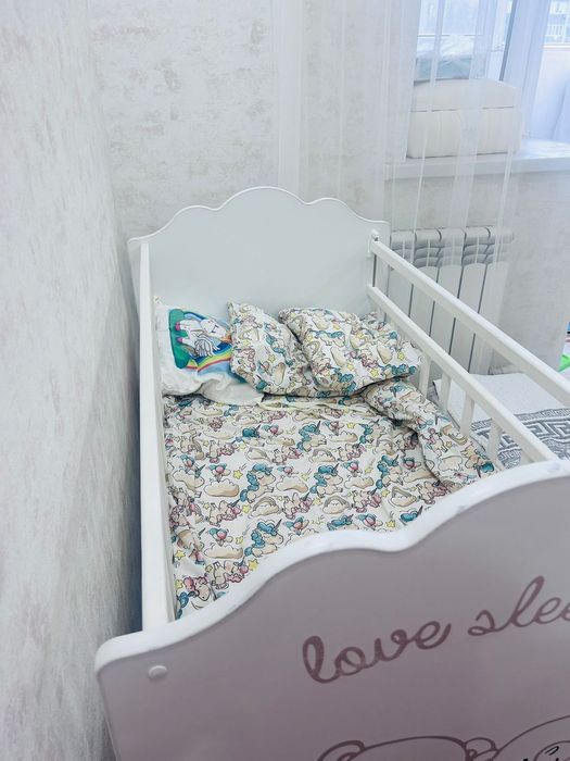 Продам детскую кровать, манеж