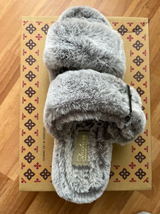 Papuci de Casă Vegani Îmblăniți, Sketchers