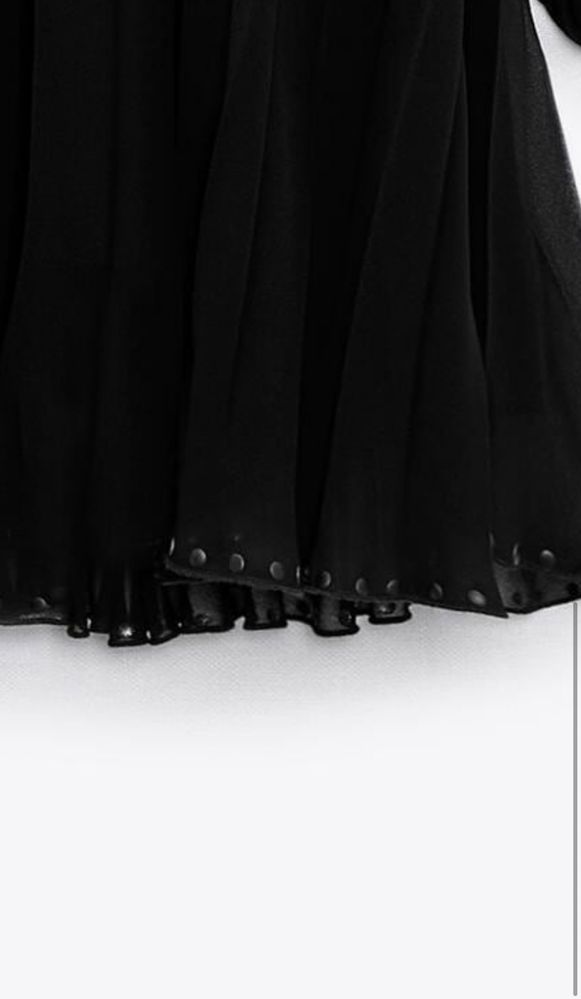 Rochie plisata Zara colectie toamna 2022