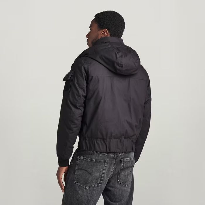 Водоустойчиво G-Star Raw Flight M L XL XXL ново мъжко черно яке бомбер