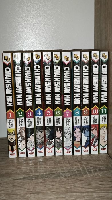 Manga Chainsaw Man 1-11 (+1 Volum Tokyo Ghoul)