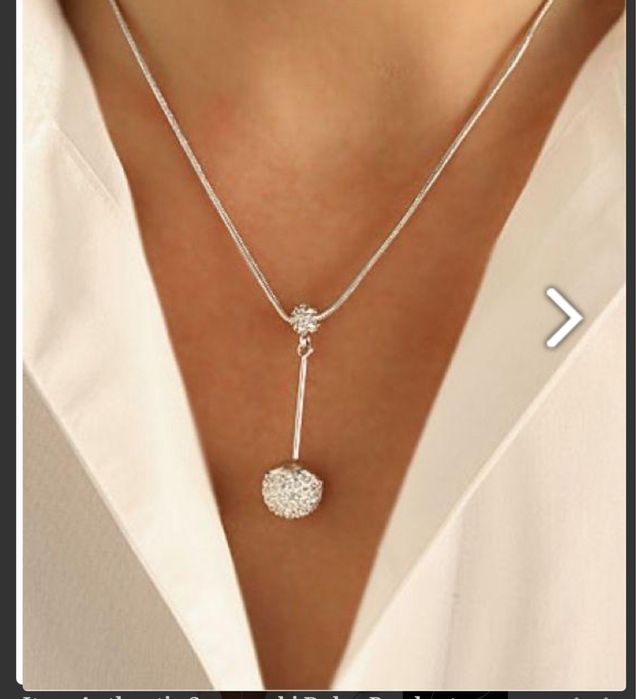 Колие Swarovski с камъни