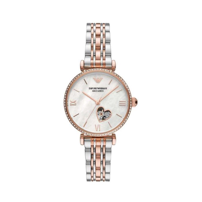 Дамски часовник Emporio Armani Meccanico Gianni T-Bar Automatic AR6004