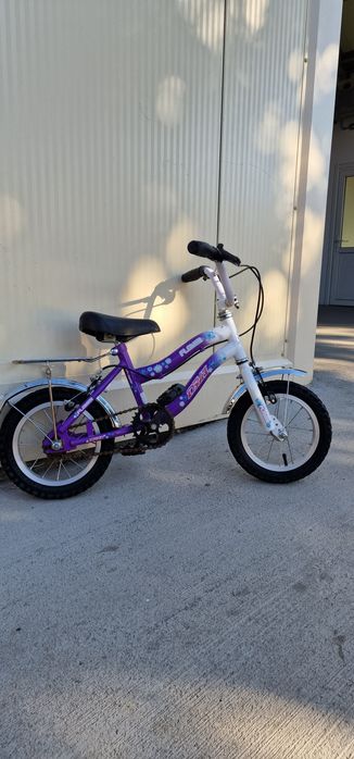 Bicicleta fete 6-8 ani Dysh Flower, 14 inch
