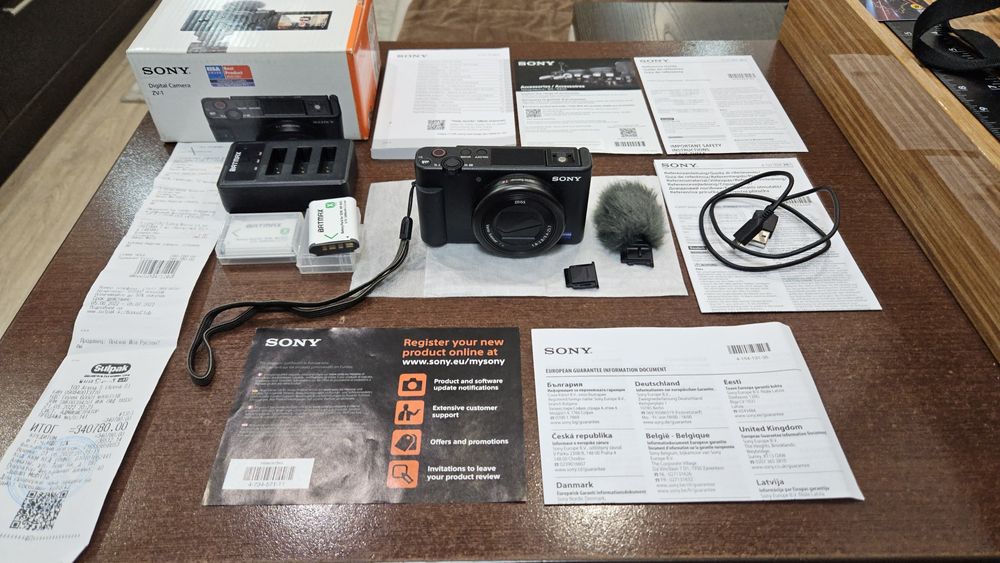 Камера Sony ZV-1  для блогеров и стримеров