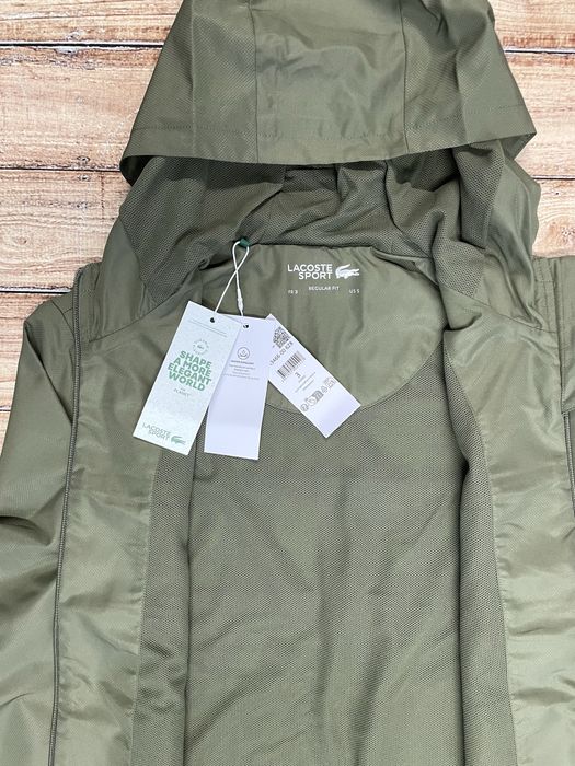Geaca de vara Lacoste BH3466-00, Nr: 4 (S), Kaki, Originala - Noua!