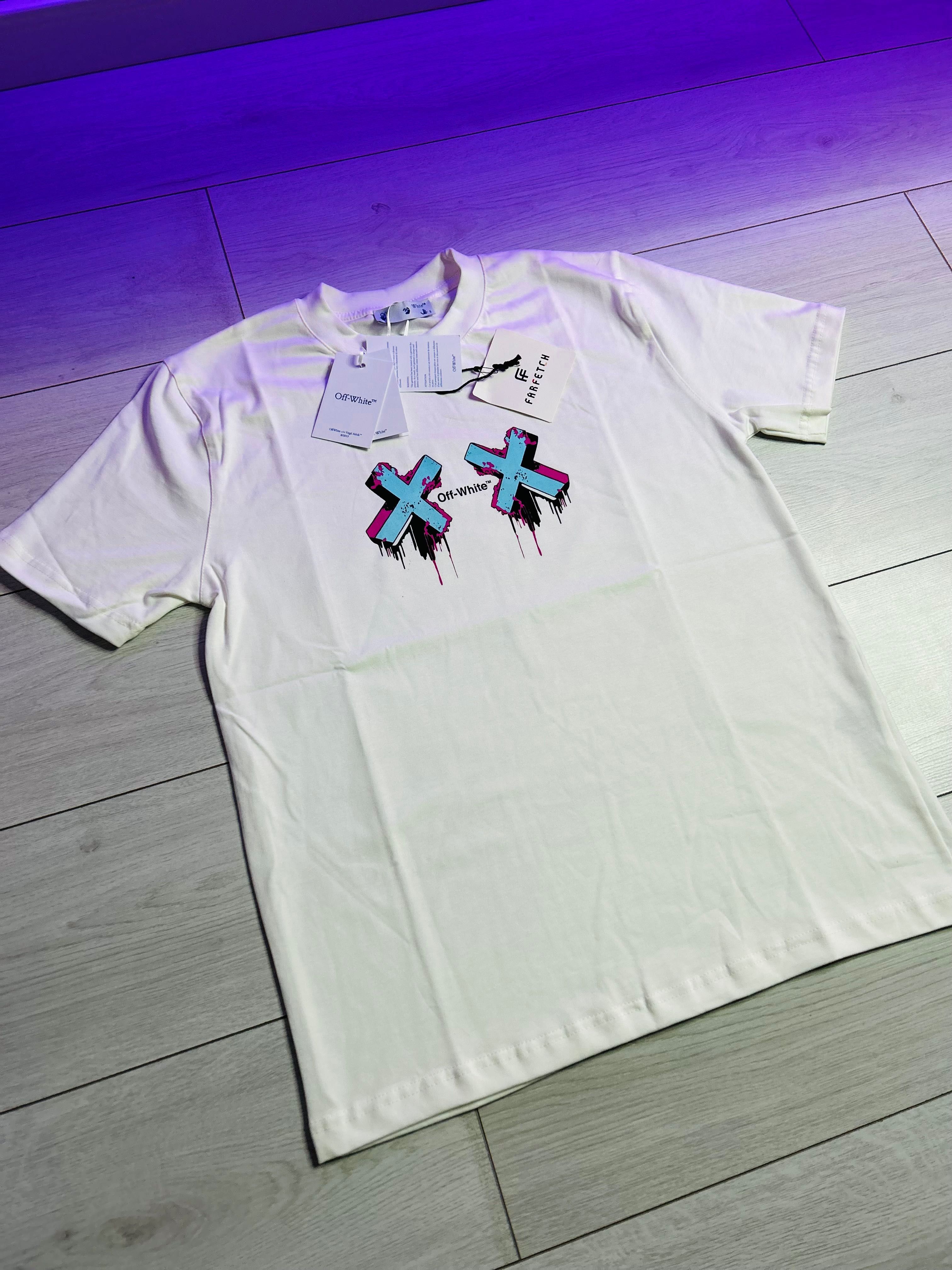 Tricou off white kaws New collection 2024