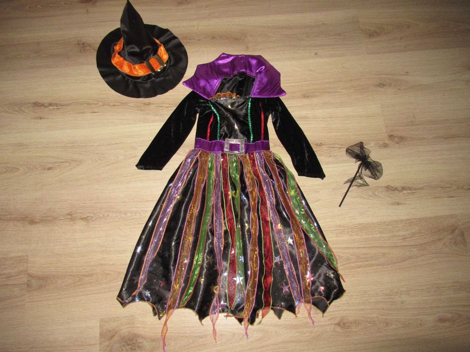 ХЕЛОУИН КОСТЮМ /РОКЛЯ--с аксесоари--116 номер