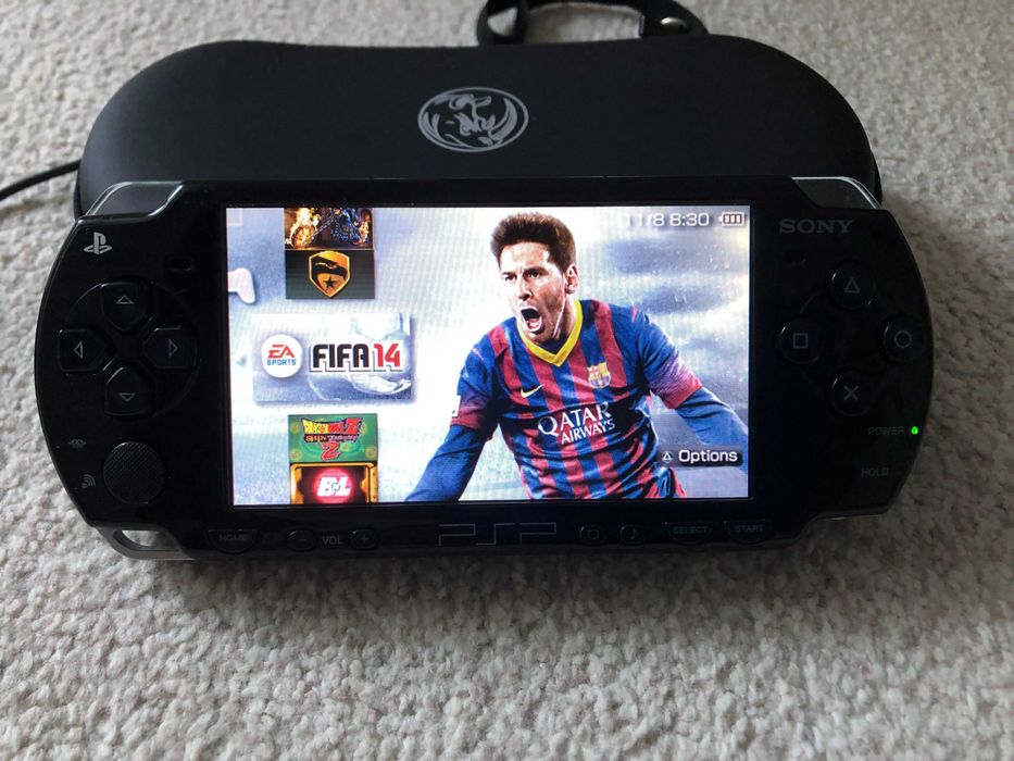 PlayStation PSP 2004 60jocuri Modat 64Gb Husa incarcator GTA GOW