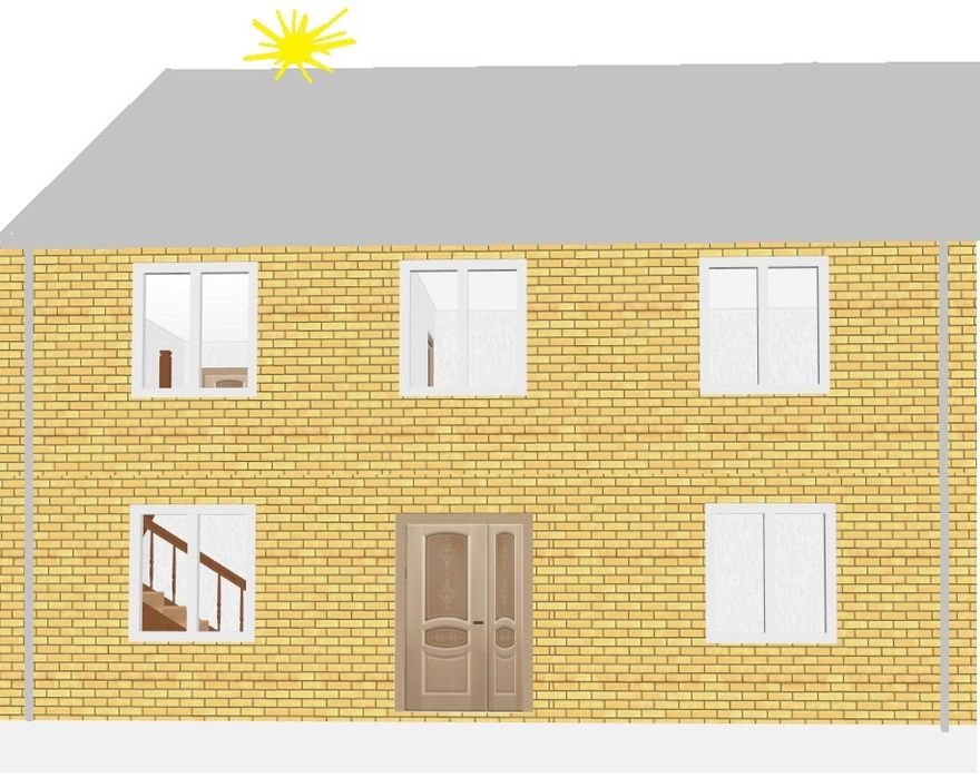 Хива шахарда коттедж 2 этаж лакка бахода 35000 $ ковровой ортида 125 м