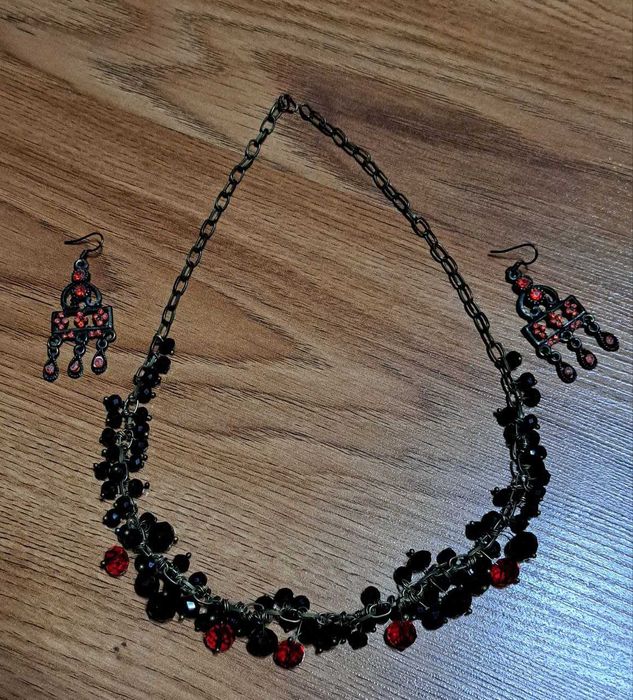 Подвески ручной работы с серьгами