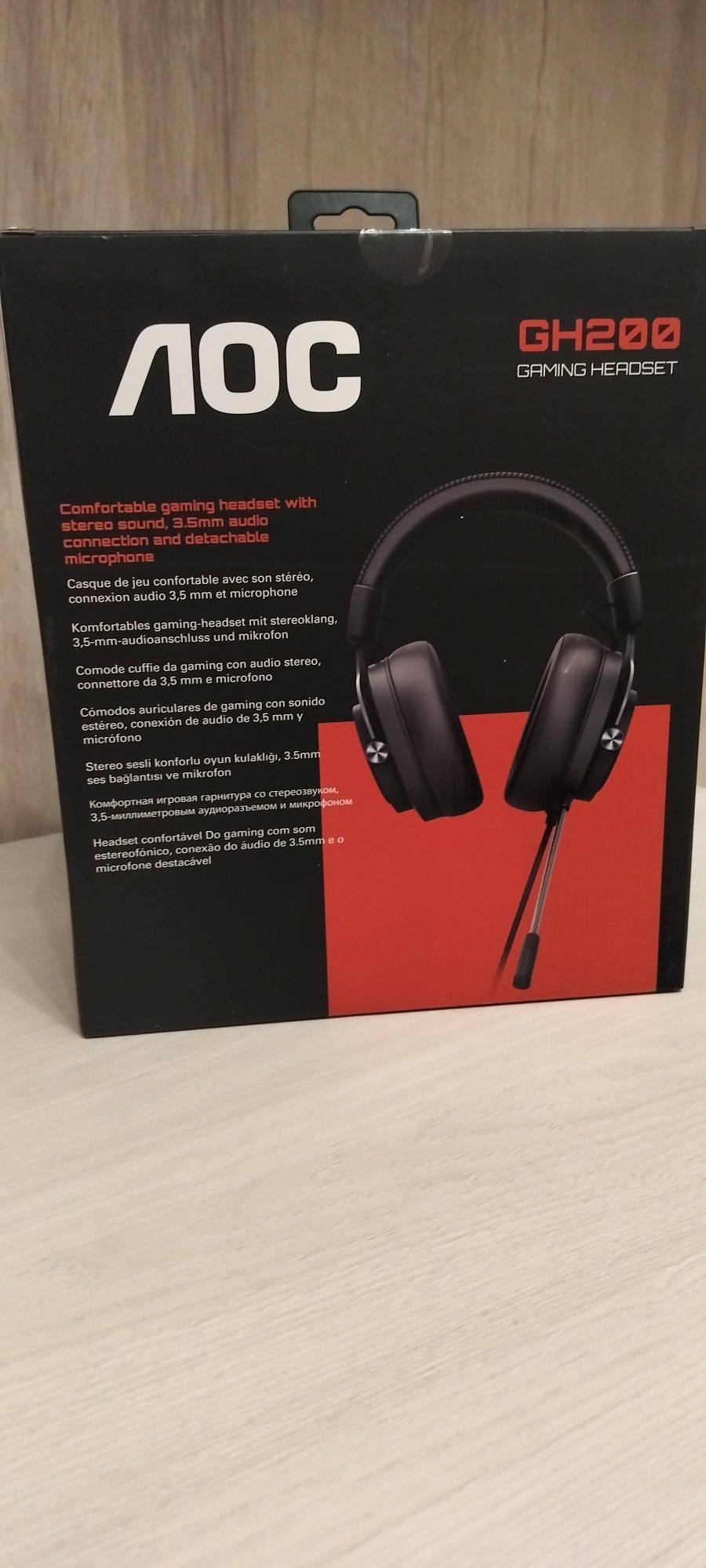 Наушники AOC GH200 черный