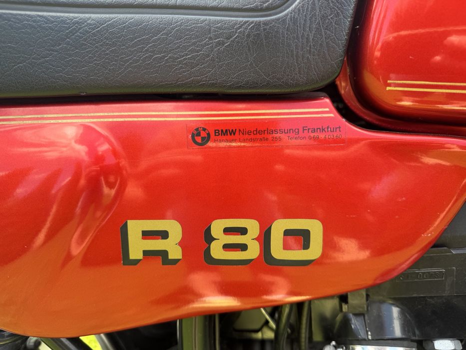 BMW R80 - motocicleta clasica