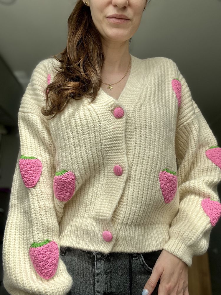 Pulover cardigan