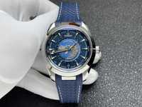 Omega seamaster world timer silver-blue