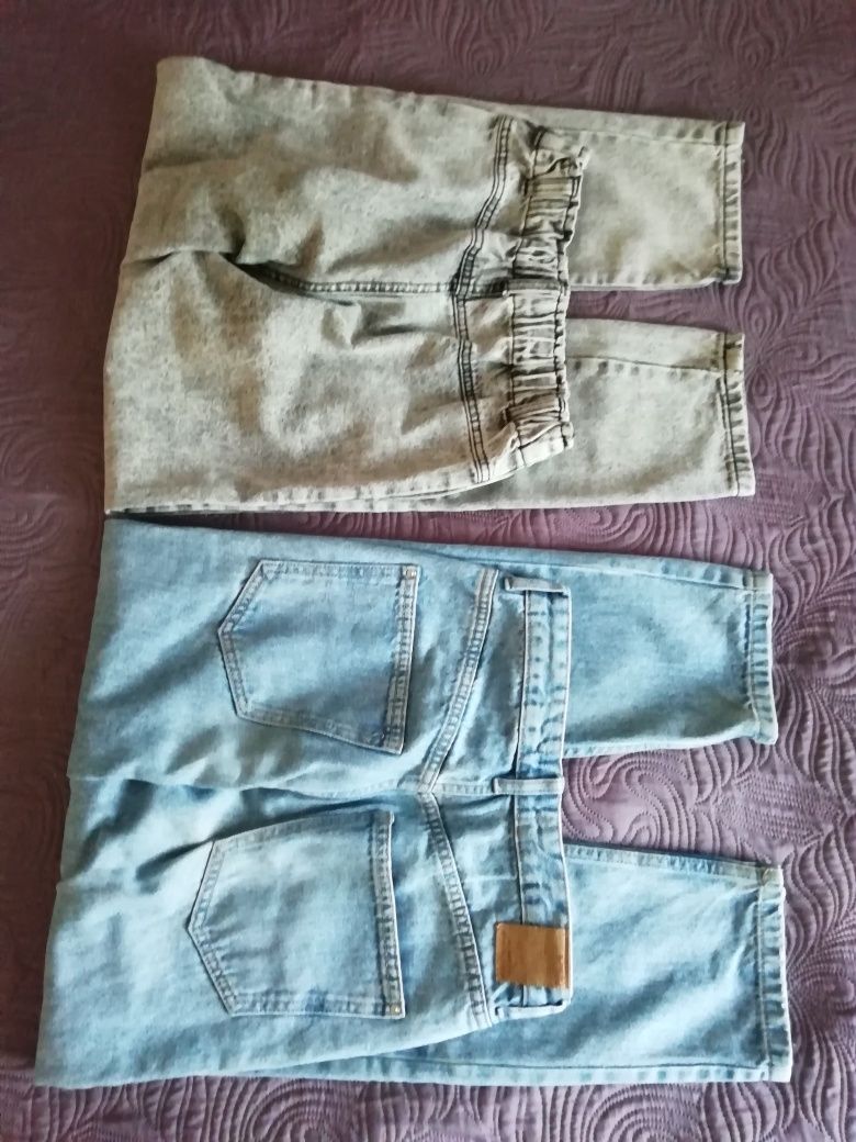 Pantaloni de blugi  fete  mar. 34, 25 ron buc