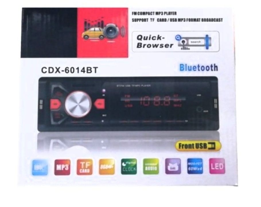 Casetofon auto CDX-6014BT bluetooth MP3 player USB TF card